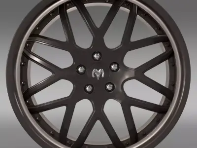 Dodge Vin Diesel Car rim 3D model