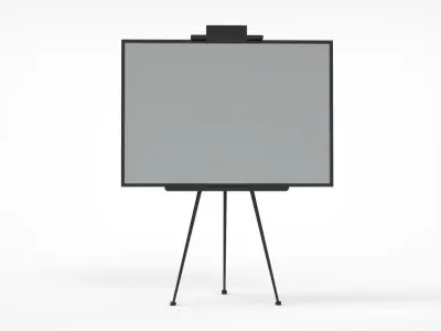 Outdoor Advertising Stand V8 3D model