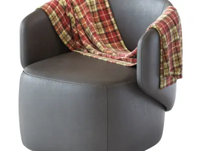 Crescent  Armchair 3D model