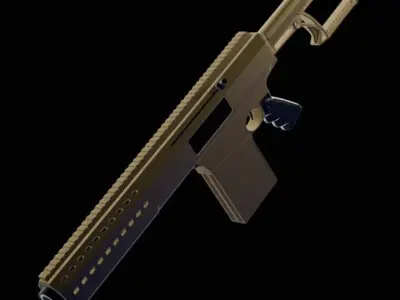 Barrett SSRS Free low-poly 3D model