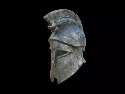 ancient helmet 3D model