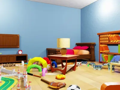 Toy Room 3D model