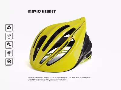 Mavic Plasma Helmet 3D model