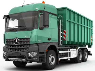 Mercedes Arocs Multilift 3D model purchase