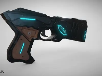 Psycho Pass Dominator 3D model