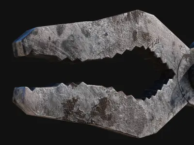 Low-Poly Nipper by Nikdox Low-poly 3D model