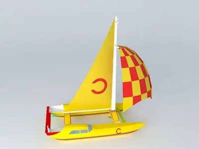 Double hull Free 3D model