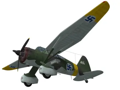Westland Lysander MkIII 3D model buy