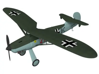 Focke-Wulf fw 56 stosser 3D model