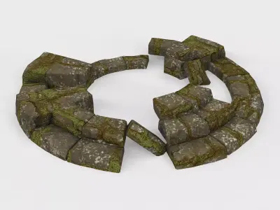 stone base 03  3D model