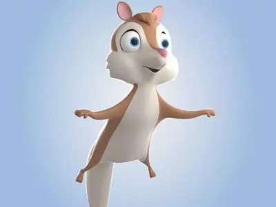 Flying Squirrel 3D model
