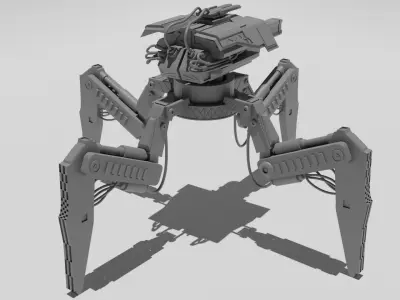 Sci-fi guard of your military  3D print model purchase