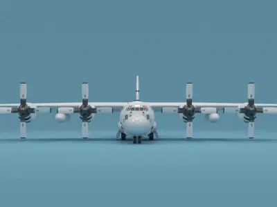 Plane 12 3D model