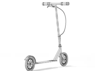 Scooter kick 3D model purchase
