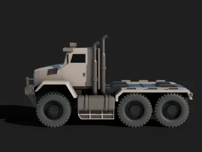 Landscaping Truck 3D model