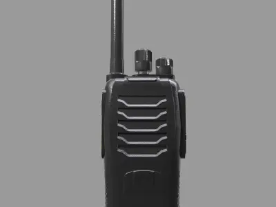 Walkie-Talkie Low-Poly Low-poly 3D model purchase