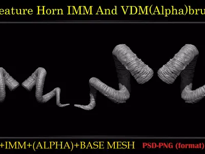  Horn Kit 3D model