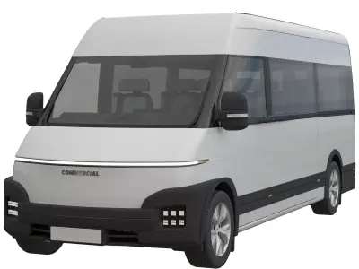 Generic Commercial MINIBUS Prototype 2 3D model