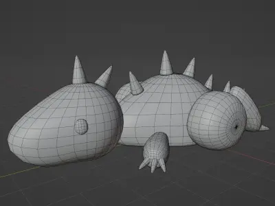 dinosaur cute 3D Model 3D model