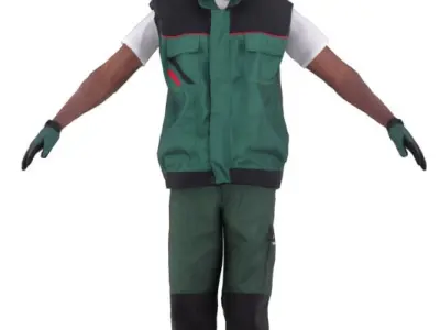 Jamal Rigged 004