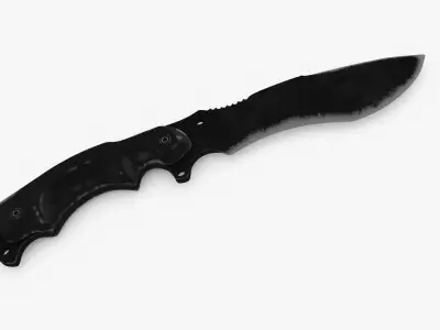 Knife 3D model 24