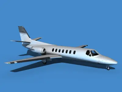 Cessna Citation V 560 Encore V01 3D model