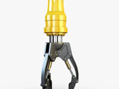 Hydraulic grab v 2 3D model
