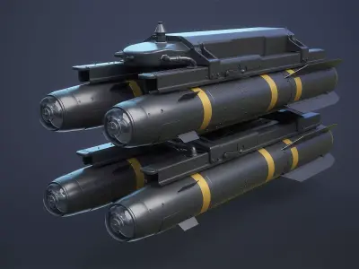 AGM-114 Hellfire 3D model
