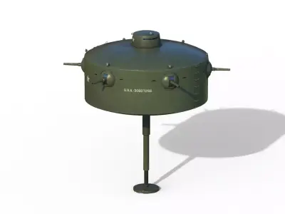 Wallace Leaping Tank 3D model