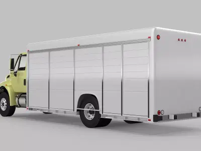 Beverage Delivery Truck 3D model