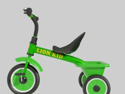 Kids Bike 3D model buy