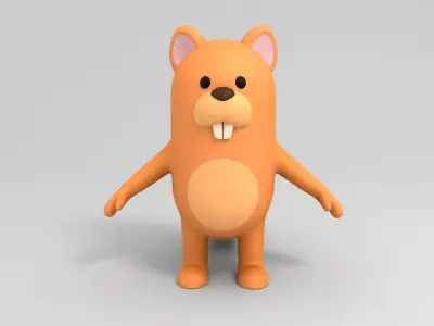 Rigged Animal Character Pack 2 3D model purchase