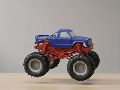 Monster truck  3D print model