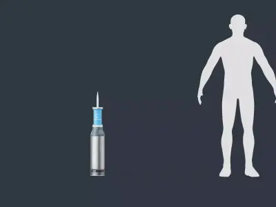 DM88 Round Shell 120MM Low-poly 3D model