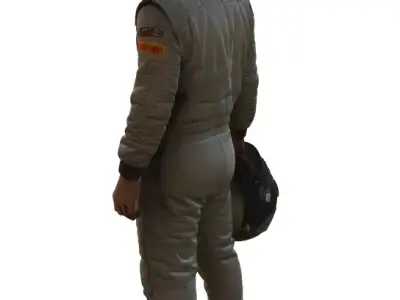 Professional 3D Racing Driver F1 3D print model