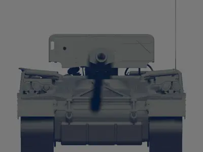 M56 Tank 3D model