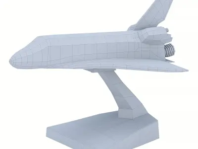 Nasa Plane Space Shuttle 3D model