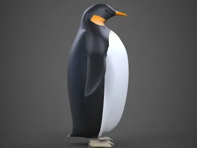 Penguin 3D model get