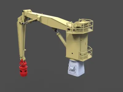 Crane for Nordic Graupner 3D print model