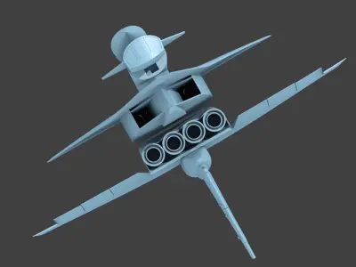 sukhoi t-4 3D print model