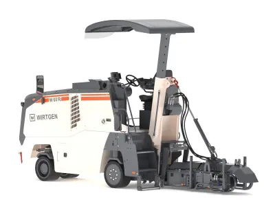 Wirtgen W60Ri Cold Milling Machines Compact Asphalt Recycler 3D model