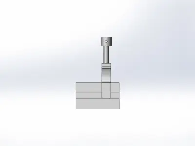 York assembly or v block 3D model
