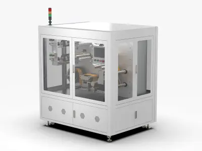 ACF Anisotropic Conductive Film Slitting Machine 3D model