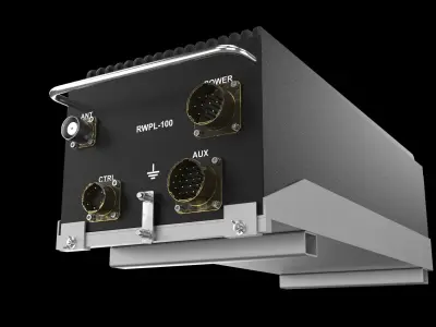 military radiostation 1 3D model