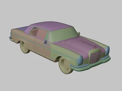 Mercedes W112 Free 3D model