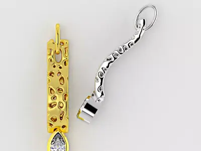 Chia pendant  3D model