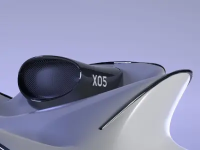 High Speed Aircraft 3D model