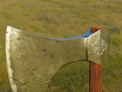 Viking Axe 3D model buy