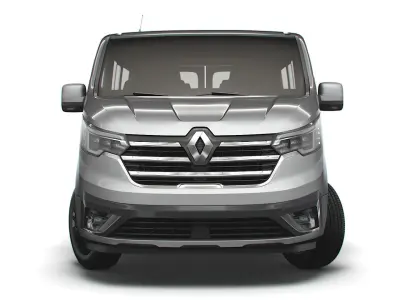Renault Trafic Minibus 2021 3D model