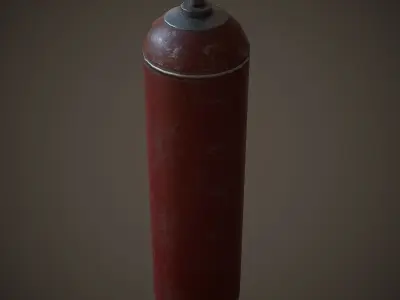 Balloon PBR Low Poly spray can Low-poly 3D model